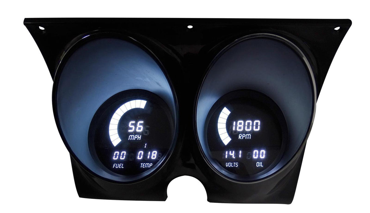 INTELLITRONIX DP4000W LED Digital Gauge Panel Camaro/Firebird 67-68