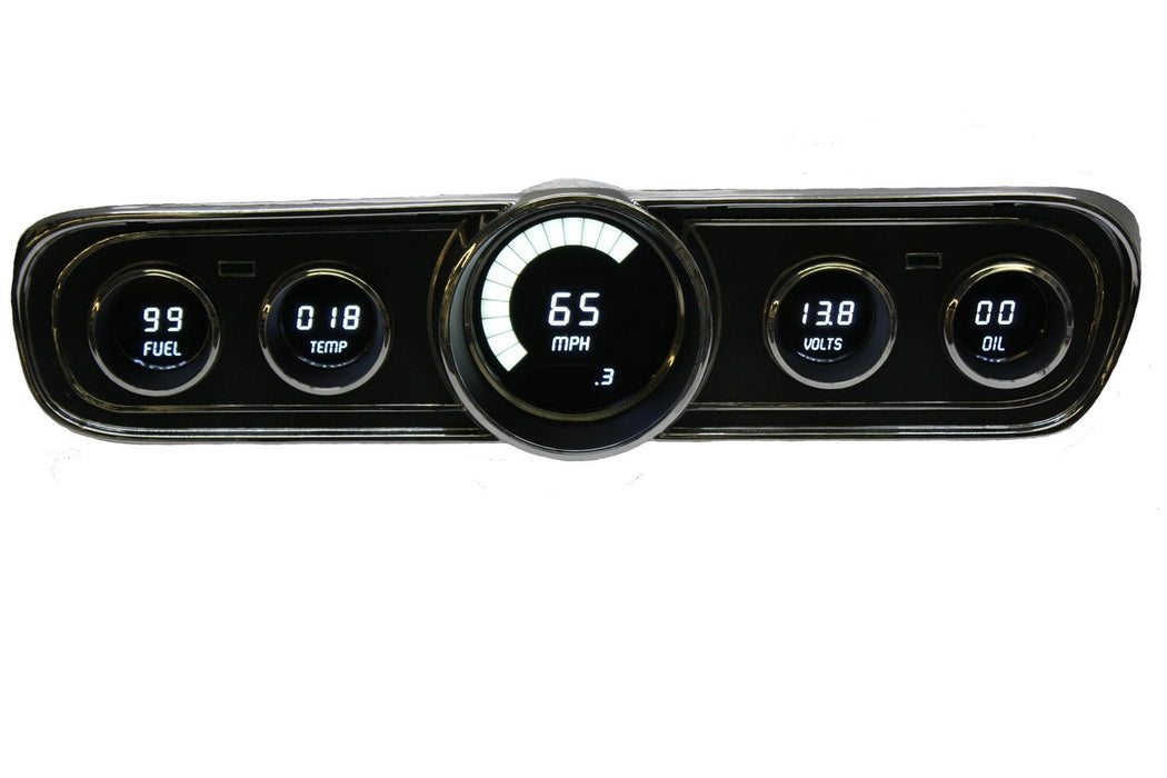 INTELLITRONIX DP7001W LED Digital Gauge Panel 1965-1966 Ford Mustang