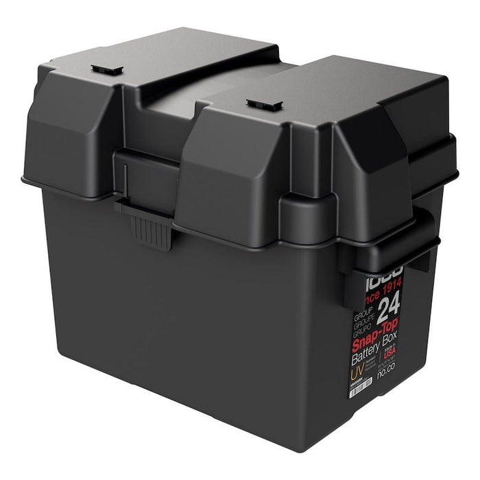 NOCO BG24 Battery Box; HM300BKS; Fits Group 24 Automotive/ Marine/ RV Batteries;