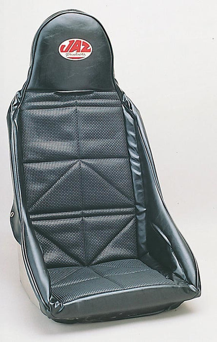JAZ 150-301-01 Drag Race Seat Cover Black Vinyl