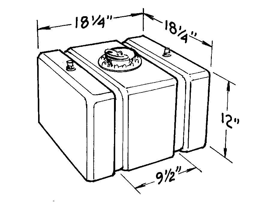 JAZ 200-116-01 16-Gallon C/T Fuel Cell