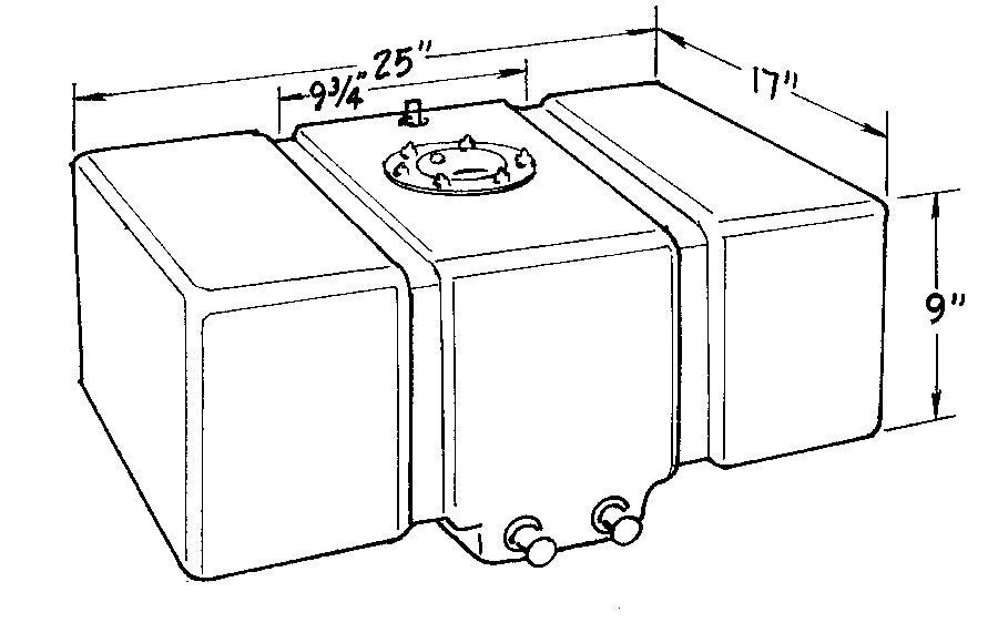 JAZ 250-016-01 16-Gallon Drag Race Cell