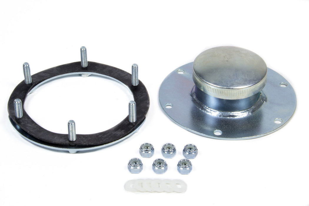 JAZ 390-351-03 2-1/4 Str. Filler Neck Dragster 6-Bolt Short