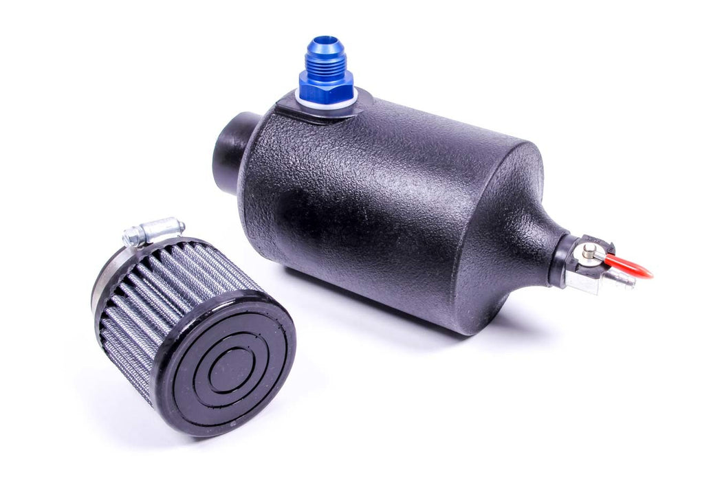 JAZ 605-125-01 Black Breather Tank w/-10an Fitting