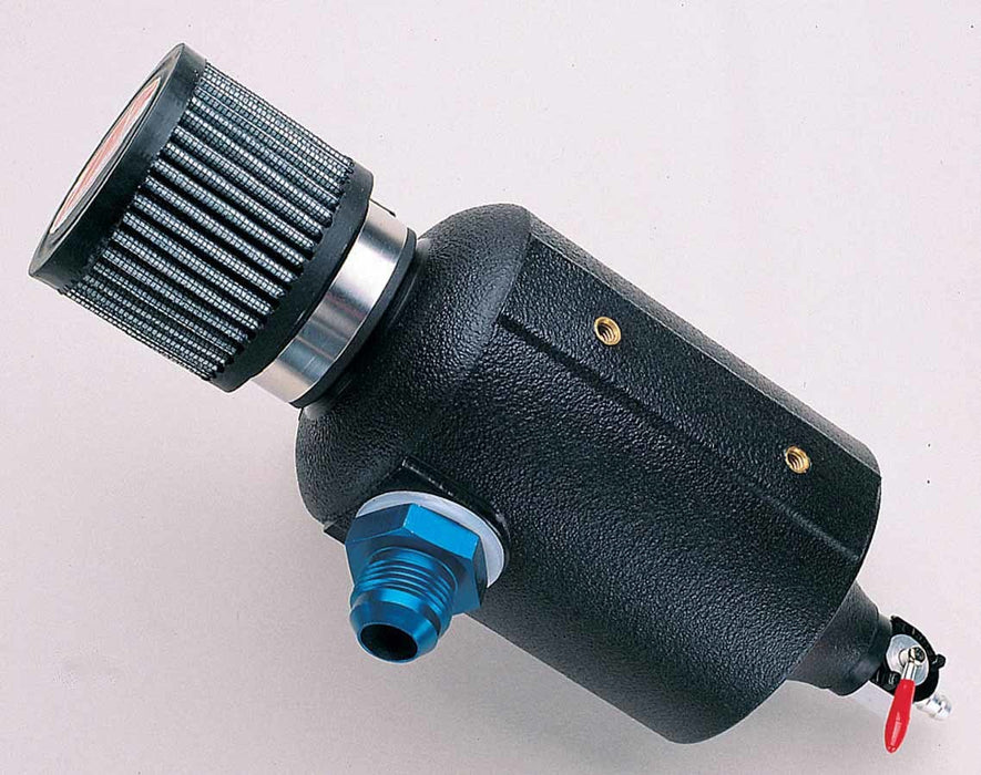 JAZ 605-225-01 Black Breather Tank w/-12an Fitting