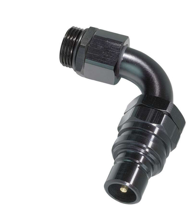 JIFFY-TITE 52108E 8an 90-Deg Plug to 8an Male ORB Fitting