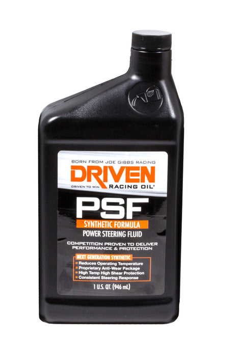 DRIVEN RACING OIL 01306 Power Steering Fluid PSF Synthetic 1 Qt Bottle