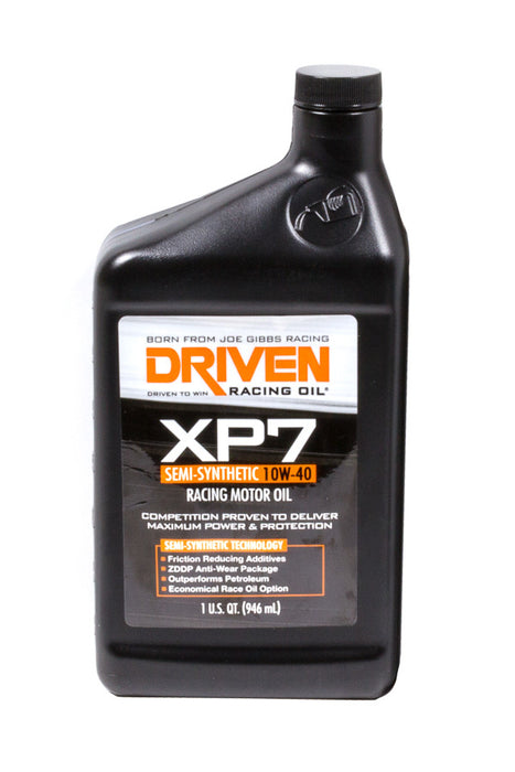 DRIVEN RACING OIL 01706 XP7 10w40 Synthetic Oil 1 Qt Bottle