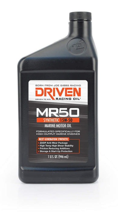 DRIVEN RACING OIL 02606 MR50 15w50 Marine Oil 1 Qt Bottle