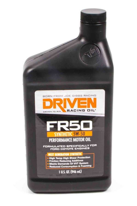 DRIVEN RACING OIL 04106 FR50 5w50 Synthetic Oil 1 Qt