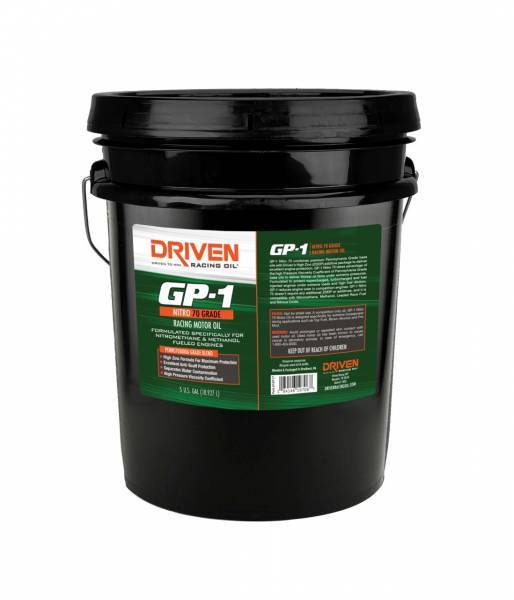 DRIVEN RACING OIL 19557 GP-1 Conventional Break- In Oil 20w50 5 Gallon