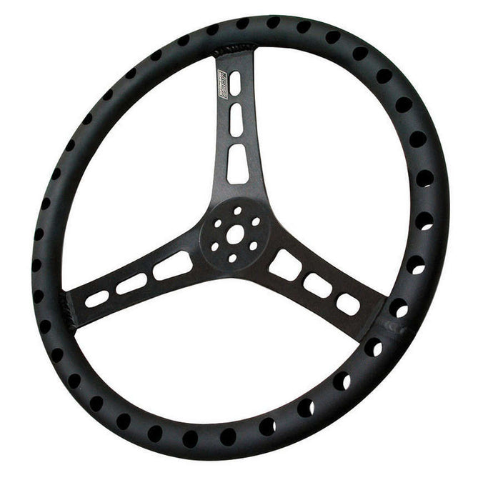 JOES RACING PRODUCTS 13513-B 13in LW Steering Wheel Alum Dished