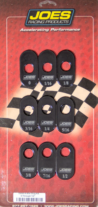 JOES RACING PRODUCTS 15050 A-Arm Slug Kit 0 Through 1/2