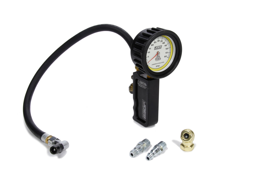 JOES RACING PRODUCTS 32491 Tire Inflator 0-60psi Analog Billet Quick Fill