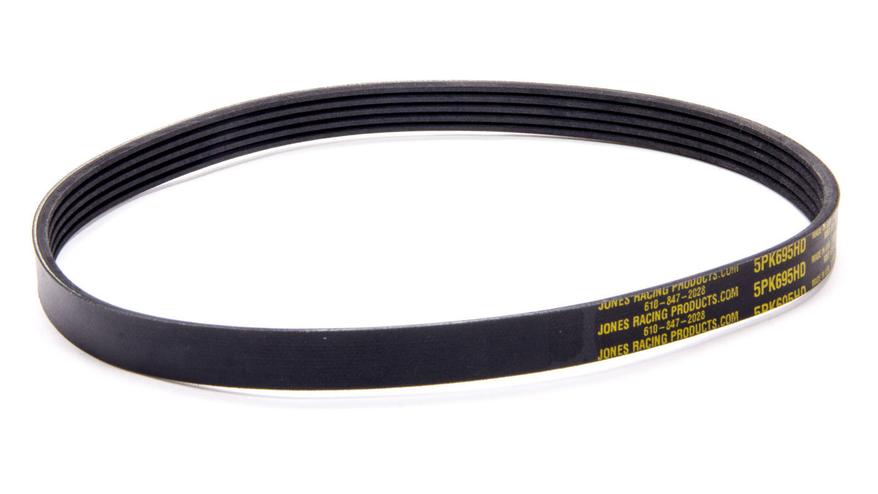 JONES RACING PRODUCTS 5PK-695HD Serpentine Belt 27.362in