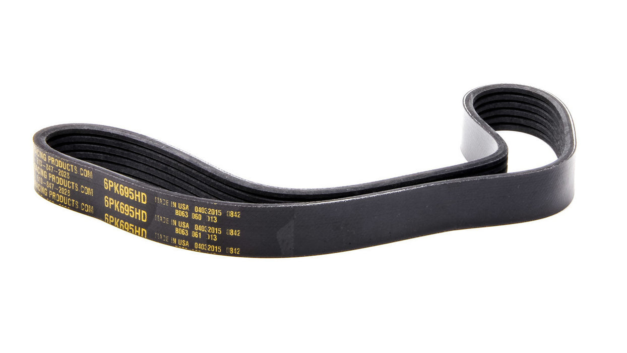 JONES RACING PRODUCTS 6PK-940HD Belt Serpentine 37.008in 6- Groove