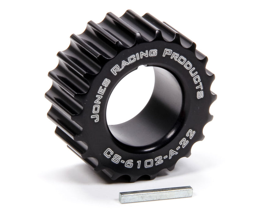 JONES RACING PRODUCTS CS-6102-A-22 HTD Crankshaft Pulley 22 Tooth 1-1/8 ID 1/8in Key