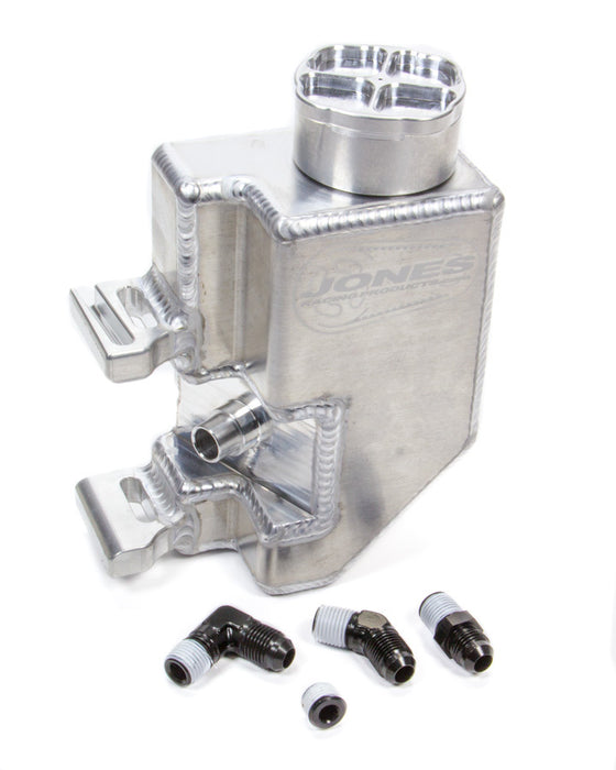 JONES RACING PRODUCTS PS-9008-AR3 P/S Reservoir L/W Alum w/Aux Bung & Billet Cap