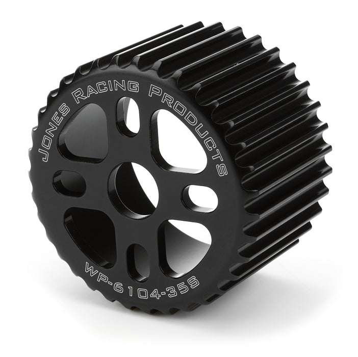 JONES RACING PRODUCTS WP-6104-35S Pulley Water Pump HTD 35 Tooth Deep Offset