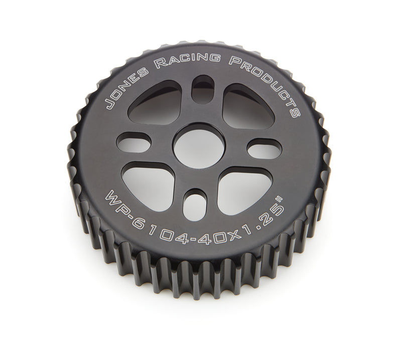 JONES RACING PRODUCTS WP-6104-40X1.25 Pulley Water Pump HTD 40 Tooth 1.25in Offset