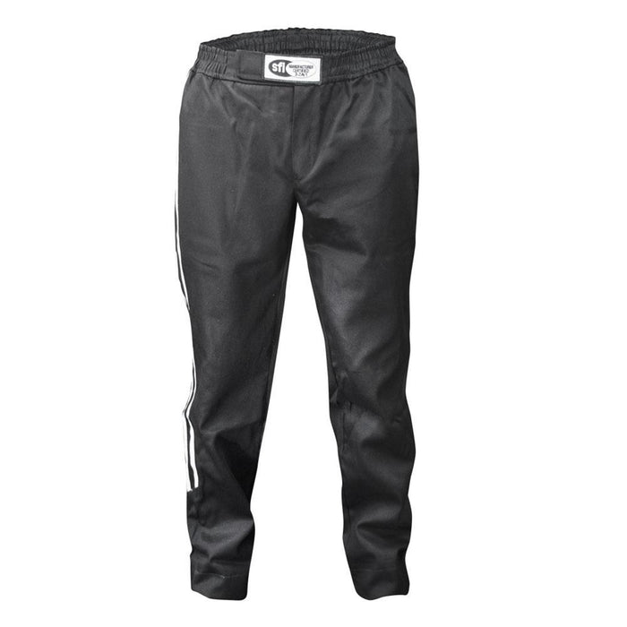 K1 RACEGEAR 22-CHL-NW-S Pant Challenger Black Small SFI3.2A/1