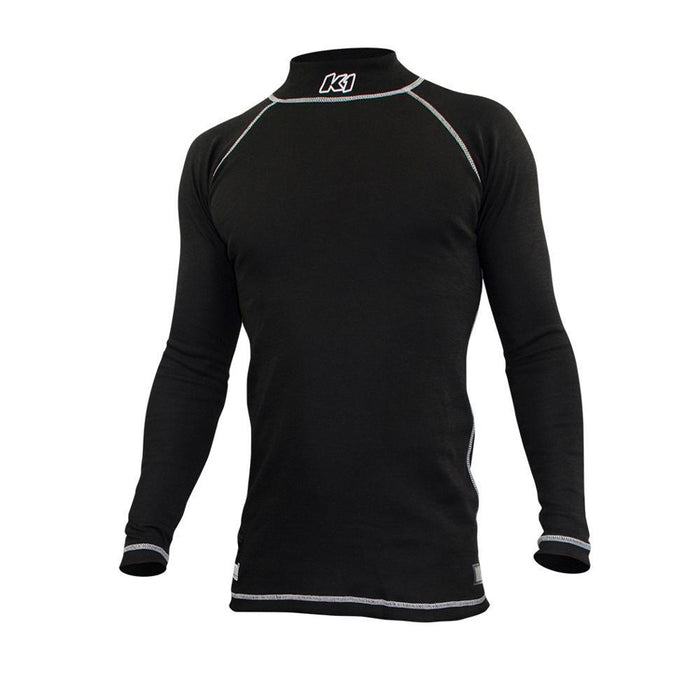 K1 RACEGEAR 26-FUS-N-XL Undershirt Flex Black X-Large
