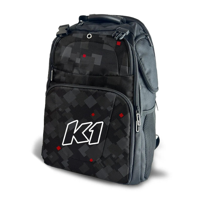 K1 RACEGEAR 33-QUE-NR Backpack Quest Lifestyle Black  Red  Grey