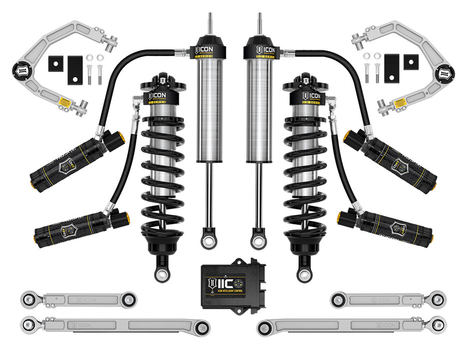 ICON Vehicle Dynamics K53215 22-23 TUNDRA 1.25-3.25" STAGE 5 3.0 SUSPENSION SYSTEM BILLET - Truck Part Superstore