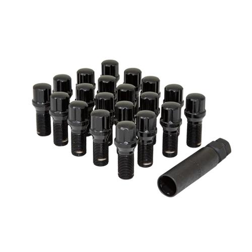Gorilla Automotive K5BS-14125X27BGR 5LUG 14-1.25 SPLINE BOLT WIK BLK 27MM - Truck Part Superstore
