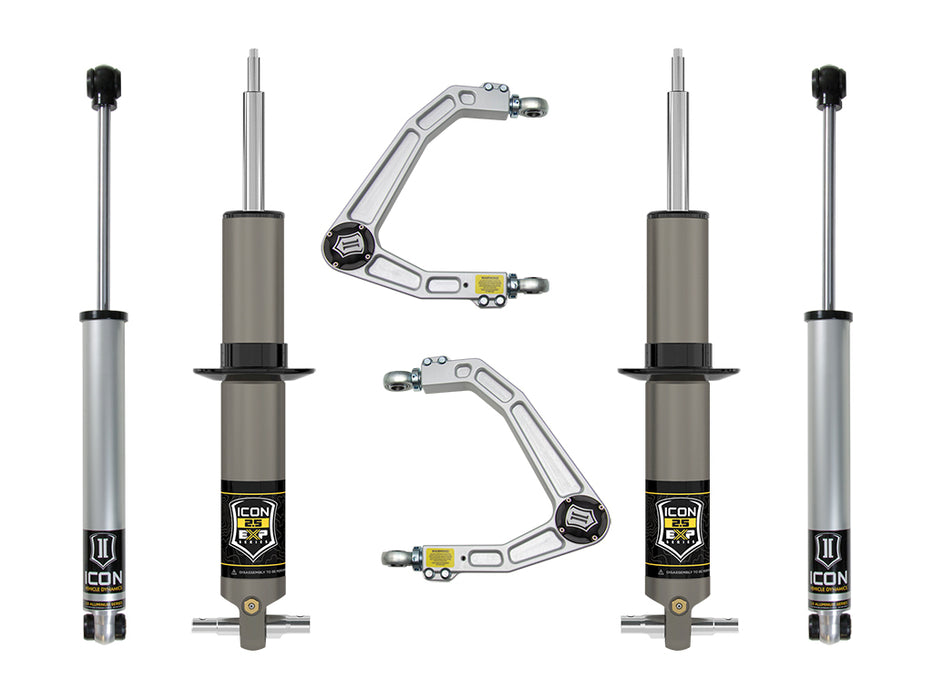 ICON Vehicle Dynamics K73072 19-23 GM 1500 2.38-3.75" STAGE 2 EXP SUSPENSION SYSTEM W BILLET UCA - Truck Part Superstore