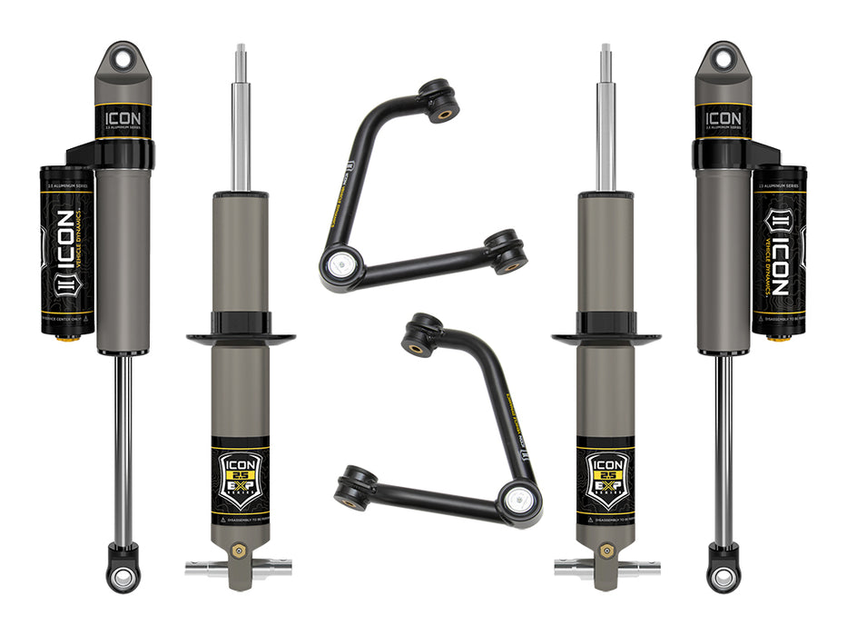 ICON Vehicle Dynamics K73073T 19-23 GM 1500 2.38-3.75" STAGE 3 EXP SUSPENSION SYSTEM W TUBULAR UCA - Truck Part Superstore
