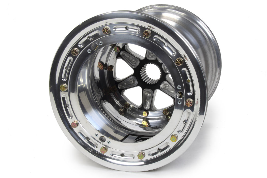 KEIZER ALUMINUM WHEELS, INC. 10126SPBL Splined Wheel B/L 10x11 6in BS 27t