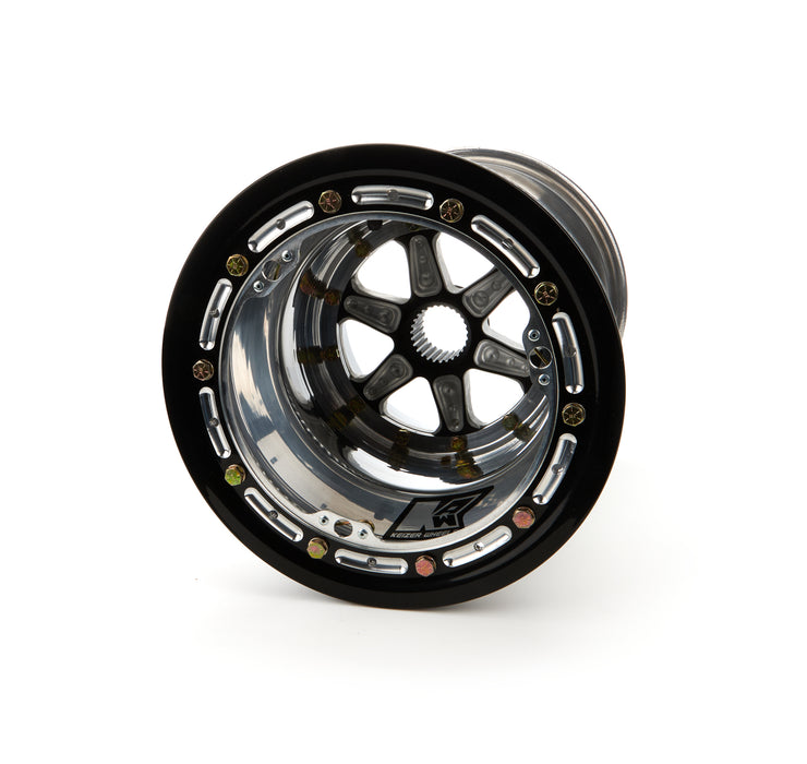 KEIZER ALUMINUM WHEELS, INC. 10136SPBL Splined Wheel B/L 10x13 4in BS 27t