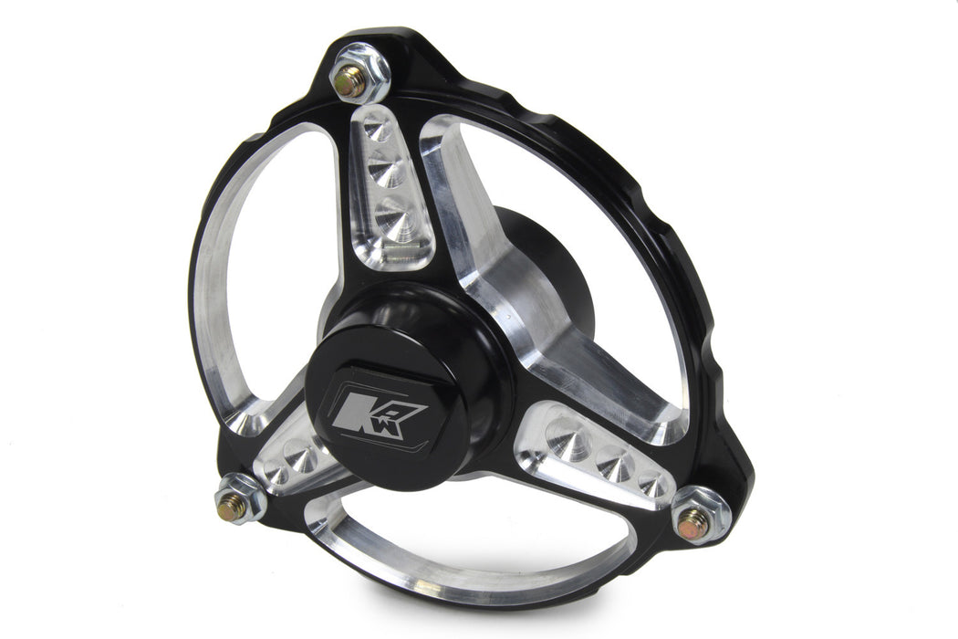 KEIZER ALUMINUM WHEELS, INC. 10P3 Front Hub Blk Anod 3 Pin Micro w/Bearing Right