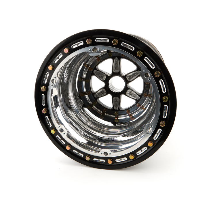 KEIZER ALUMINUM WHEELS, INC. 15176SPBCBL Splined Wheel B/L 15x17 5in bs 42t