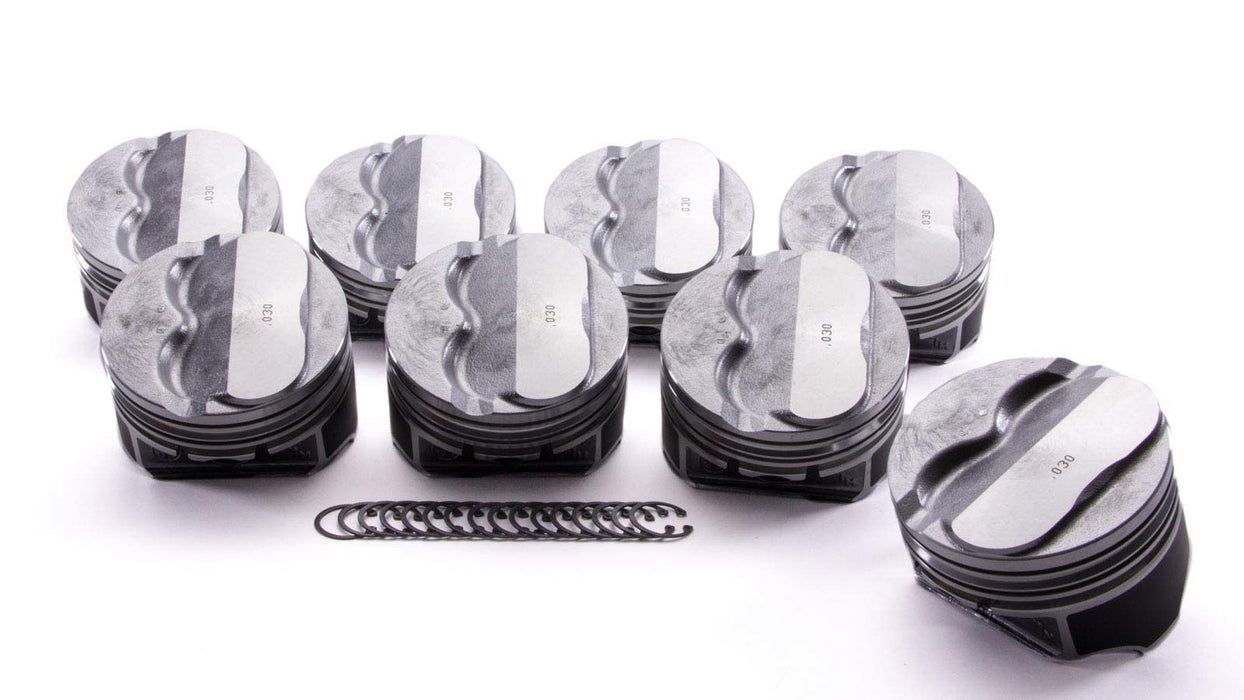 KB PERFORMANCE PISTONS 9904HC.030 SBC Domed Piston Set 4.030 Bore +4cc