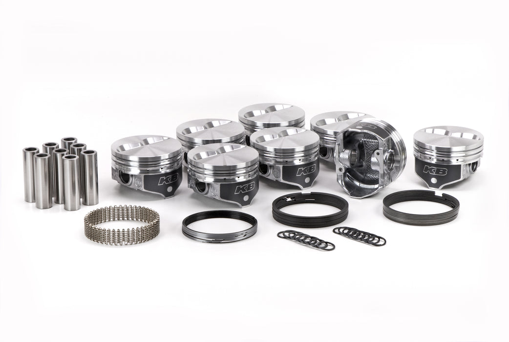 KB PERFORMANCE PISTONS KB134KTM.040 SBC Flat Top Piston Set 4.040 Bore w/Rings