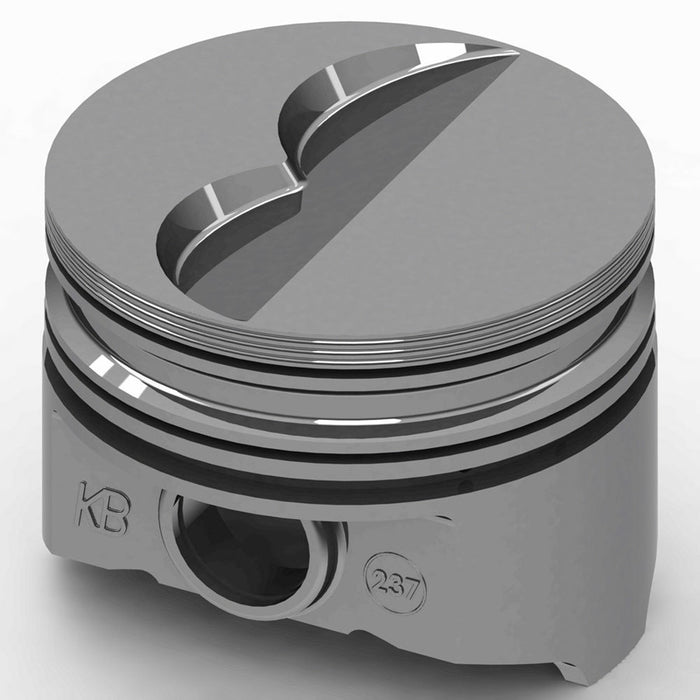 KB PERFORMANCE PISTONS KB237.040 BBM Flat Top Piston Set 4.360 Bore -5cc