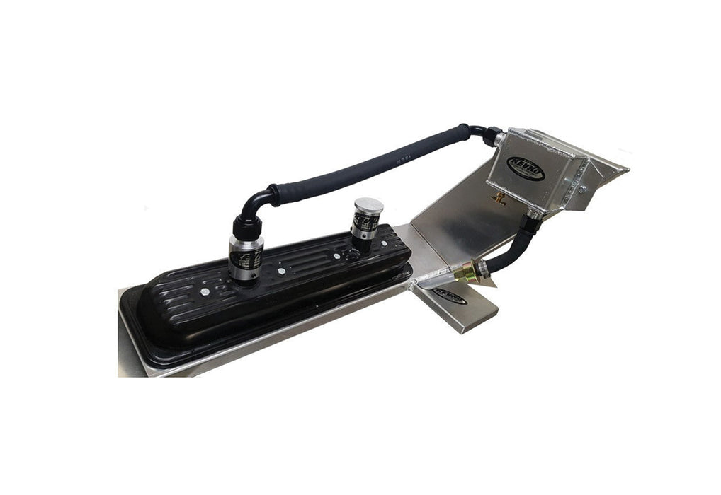 KEVKO OIL PANS & COMPONENTS K139-OPEN Alum Evac Tank Kit w/1-1/2in Slip ons