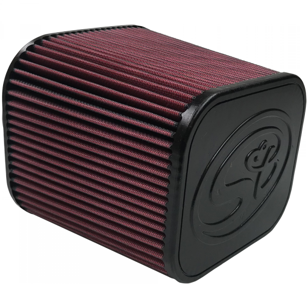 S&B KF-1000-BKJF Air Filter For Intake Kits 75-1532, 75-1525 Oiled Cotton Cleanable Red S&B - Truck Part Superstore