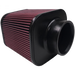 S&B KF-1000-BKJF Air Filter For Intake Kits 75-1532, 75-1525 Oiled Cotton Cleanable Red S&B - Truck Part Superstore