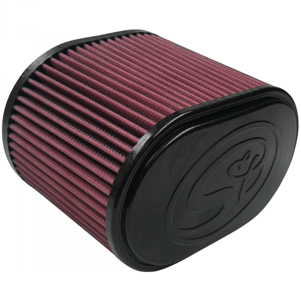 S&B KF-1008-BKJF Air Filter For 75-5007,75-3031-1,75-3023-1,75-3030-1,75-3013-2,75-3034 Cotton Cleanable Red S&B - Truck Part Superstore