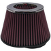 S&B KF-1009-BKJF Air Filter For Intake Kits 75-3026 Oiled Cotton Cleanable Red S&B - Truck Part Superstore