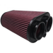 S&B KF-1014-BKJF Air Filter For Intake Kits 75-2503 Oiled Cotton Cleanable Red S&B - Truck Part Superstore