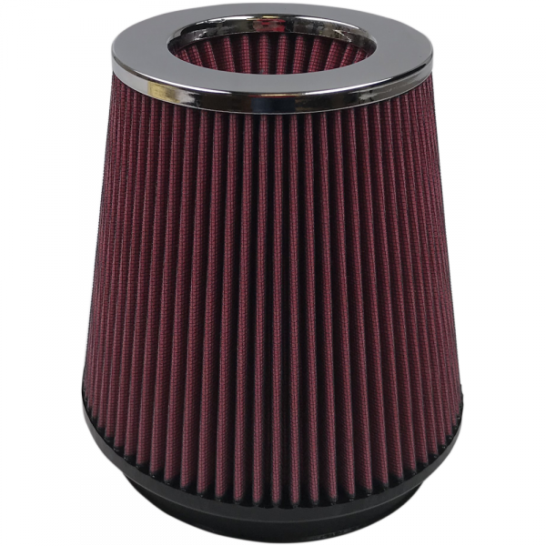 S&B KF-1016-BKJF Air Filter For Intake Kits 75-2557 Oiled Cotton Cleanable 6 Inch Red S&B - Truck Part Superstore
