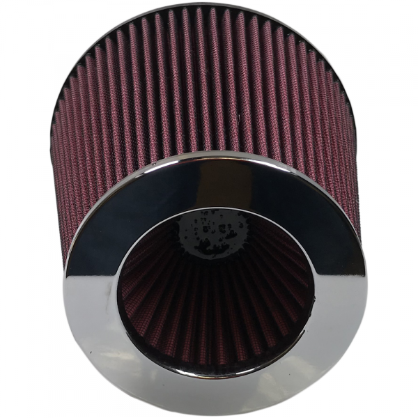 S&B KF-1016-BKJF Air Filter For Intake Kits 75-2557 Oiled Cotton Cleanable 6 Inch Red S&B - Truck Part Superstore