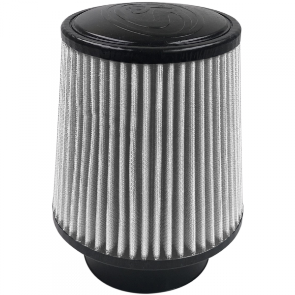 S&B KF-1025D-BKJF Air Filter For Intake Kits 75-5008 Dry Cotton Cleanable White S&B - Truck Part Superstore