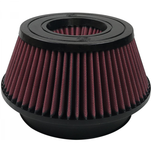 S&B KF-1032-BKJF Air Filter For Intake Kits 75-5033,75-5015 Oiled Cotton Cleanable Red S&B - Truck Part Superstore