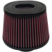 S&B KF-1036-BKJF Air Filter For Intake Kits 75-5018 Oiled Cotton Cleanable Red S&B - Truck Part Superstore
