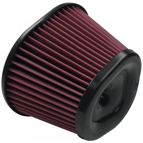 S&B KF-1037-BKJF Air Filter For Intake Kits 75-5068 Oiled Cotton Cleanable Red S&B - Truck Part Superstore